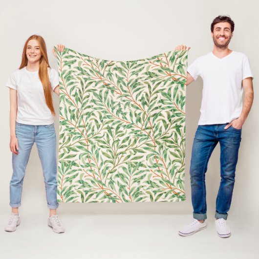 Willow Bough von William Morris Fleecedecke (Beispiel)