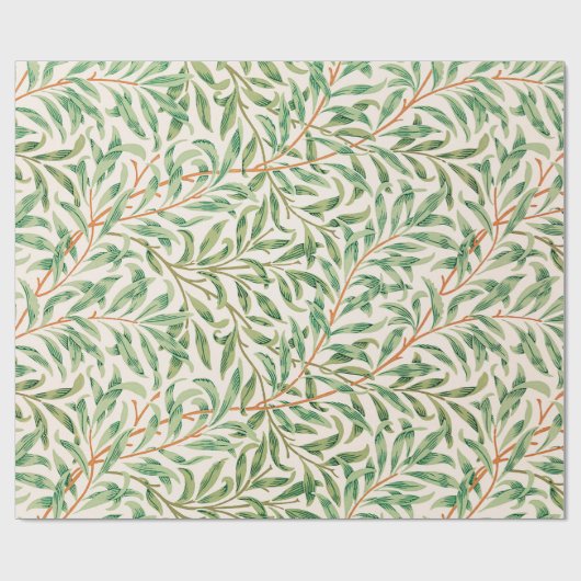 Willow Bough von William Morris Geschenkpapier (Flach)