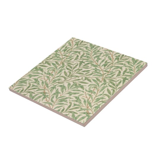 Willow Bough (von William Morris) Keramik Tile Fliese (Seite)