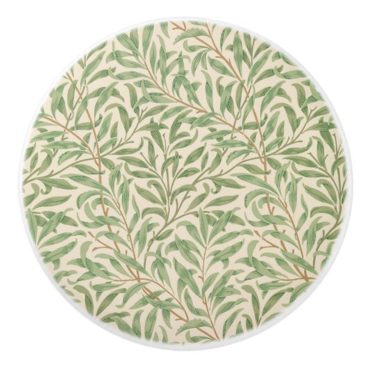 Willow Bough (von William Morris) Keramikknauf (Vorderseite)