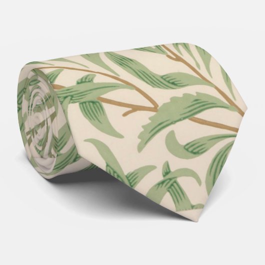 Willow Bough (von William Morris) Krawatte (Gerollt)