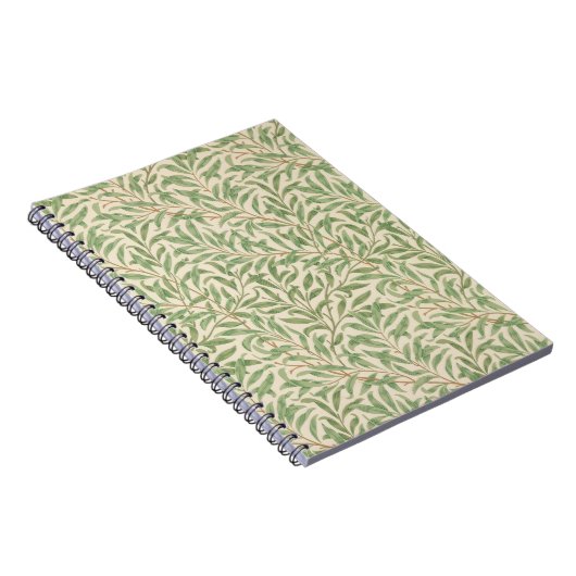 Willow Bough (von William Morris) Notebook Notizblock (Rechte Seite)