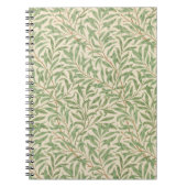 Willow Bough (von William Morris) Notebook Notizblock (Vorderseite)