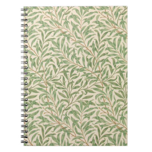 Willow Bough (von William Morris) Notebook Notizblock (Vorderseite)