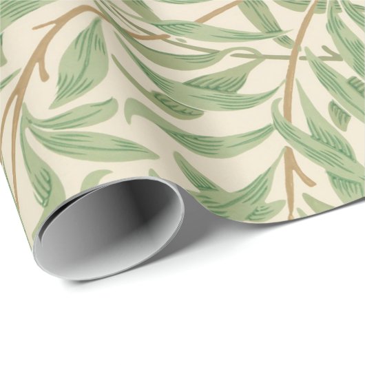 Willow Bough (von William Morris): Wrapping Paper Geschenkpapier (Rolleneckpunkt)