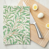 Willow Bough William Morris Pattern Geschirrtuch (Viertel Falte)