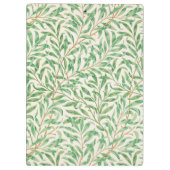 Willow Bough William Morris Pattern Klemmbrett (Rückseite)