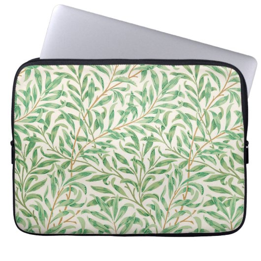 Willow Bough William Morris Pattern Laptopschutzhülle (Vorderseite)