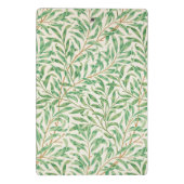 Willow Bough William Morris Pattern Mini Klemmbrett (Rückseite)