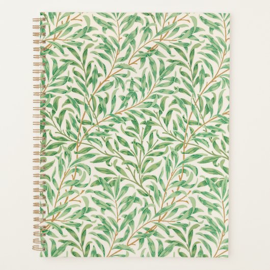 Willow Bough William Morris Pattern Planer (Vorderseite)