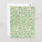 Willow Bough William Morris Pattern Postkarte (Vorne/Hinten)