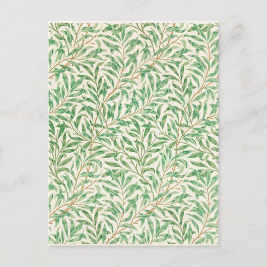 Willow Bough William Morris Pattern Postkarte (Vorderseite)