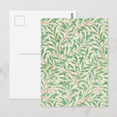 Willow Bough William Morris Pattern Postkarte (Vorne/Hinten)