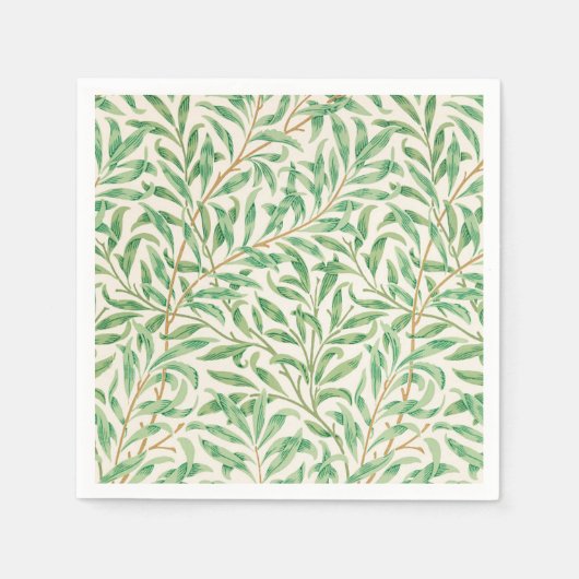Willow Bough William Morris Pattern Serviette (Vorderseite)