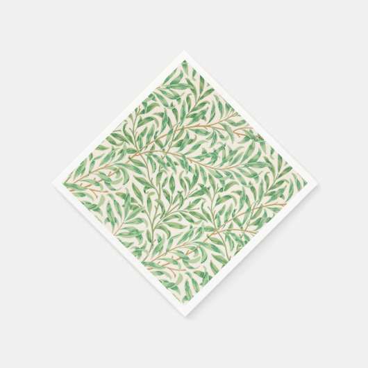 Willow Bough William Morris Pattern Serviette (Ecke)