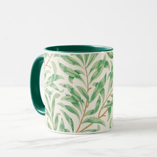 Willow Bough William Morris Pattern Tasse (Vorderseite Links)