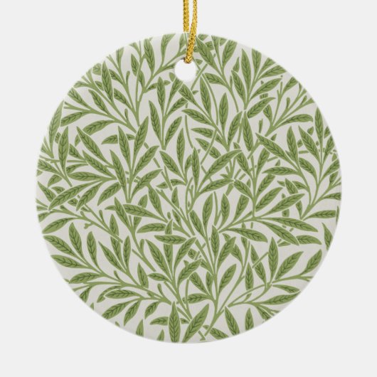 Willow Boughs by William Morris Keramik Ornament (Vorne)