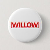 Willow Briefmarke Button (Vorderseite)