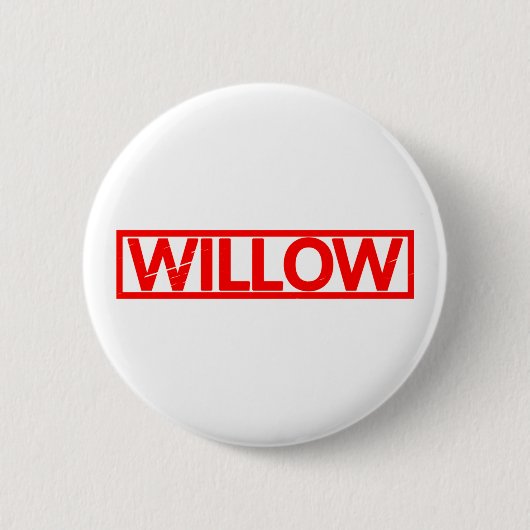 Willow Briefmarke Button (Vorderseite)