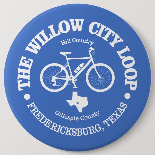 Willow City Loop (Radfahren) Button (Vorderseite)