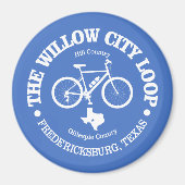 Willow City Loop (Radfahren) Magnet (Vorne)