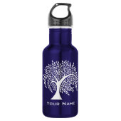 Willow-Creek HochschulWispy Baum-Logo Trinkflasche (Vorderseite)