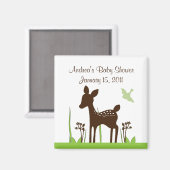 Willow Deer Baby Shooter Magnet Keepake (Vorderseite/Rückseite)