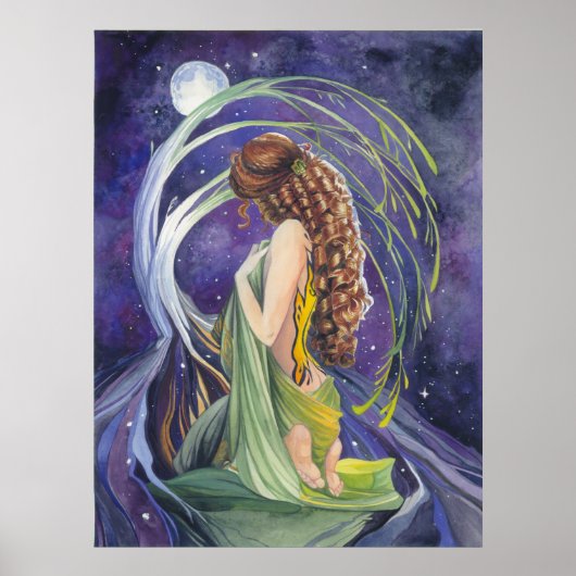 Willow, der Mond und das Nachtplakat Poster (Vorne)