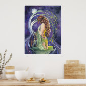 Willow, der Mond und das Nachtplakat Poster (Küche)