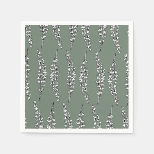 Willow Elegance Serviette (Vorderseite)