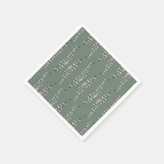 Willow Elegance Serviette (Ecke)