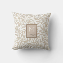 Willow Foliage ⎢ Monogram Kissen