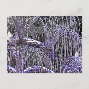 Willow in Metal Postkarte