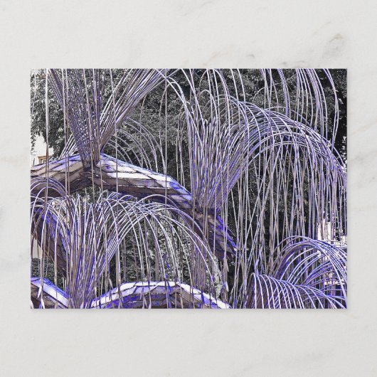 Willow in Metal Postkarte (Vorderseite)