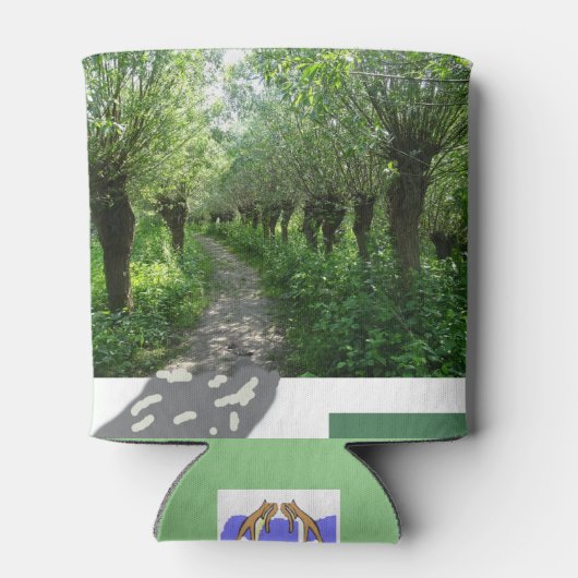 Willow Landscape Biesbosch Can Cooler Dosenkühler (Rückseite)