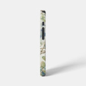 Willow Little Magnolia Wallpaper Floral Coastal iPhone Hülle (Linke Seite)