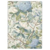 Willow Little Magnolia Wallpaper Floral Coastal Klemmbrett (Rückseite)