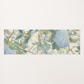 Willow Little Magnolia Wallpaper Floral Coastal Yogamatte (Rückseite (Horizontal))
