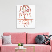 Willow mit Herz und Soul Leinwanddruck (Insitu (Wohnzimmer))