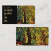 Willow Monet Ein perfektes Wochenende in Lounge Visitenkarte (Vorne/Hinten)