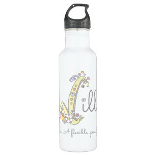 Willow name bedeutet dekorierte W Drink Flasche Edelstahlflasche