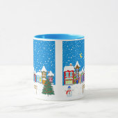 Willow Nook zu Weihnachten Tasse (Zentrum)