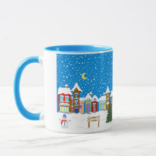 Willow Nook zu Weihnachten Tasse