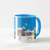 Willow Nook zu Weihnachten Tasse (VorderseiteRechts)