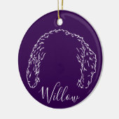 Willow Ornament (Paw Prints) (Links)