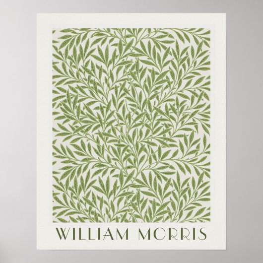 Willow Pattern (1874) von William Morris Poster (Vorne)