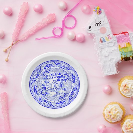 Willow Pattern [1912] Pappteller (Party)