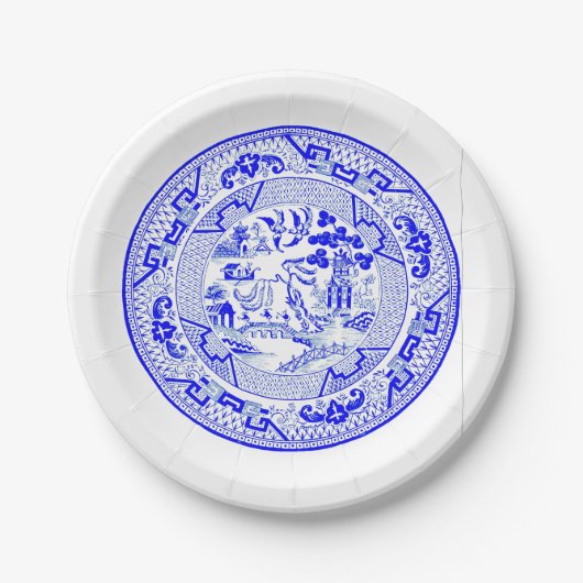 Willow Pattern [1912] Pappteller (Vorderseite)