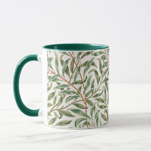 Willow Pattern, William Morris Coffee Tasse (Links)