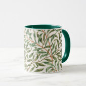 Willow Pattern, William Morris Coffee Tasse (VorderseiteRechts)